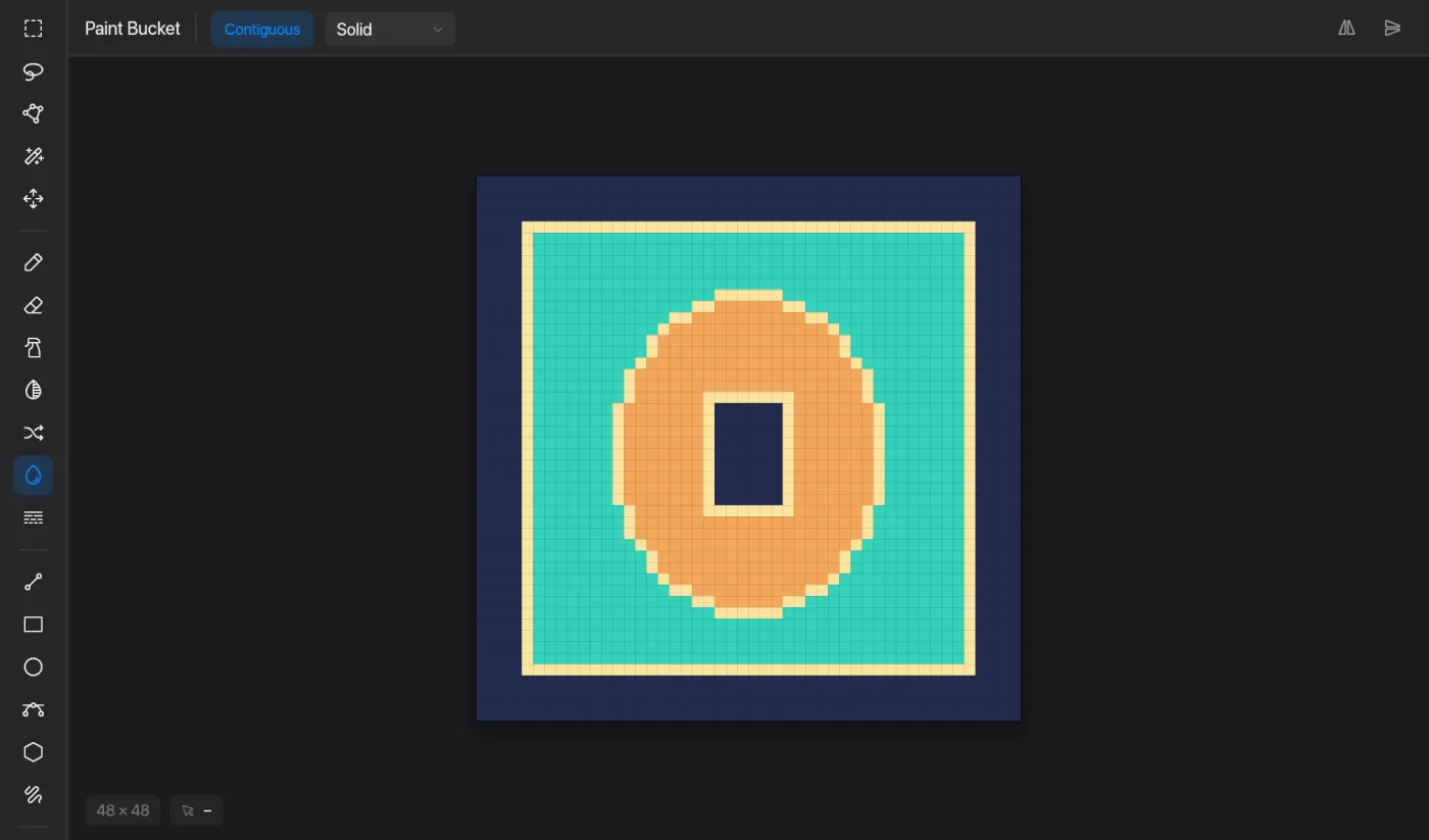 Paint Bucket in Pixmith