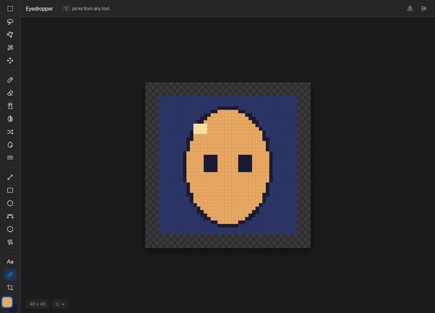 Eyedropper in Pixmith