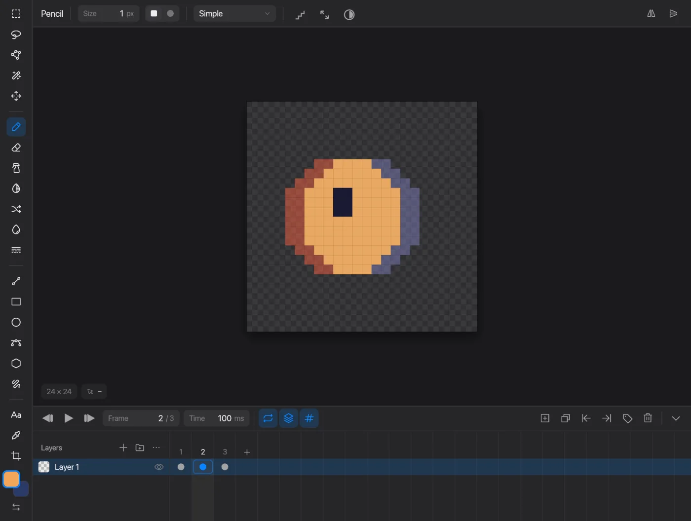 Onion skin in Pixmith
