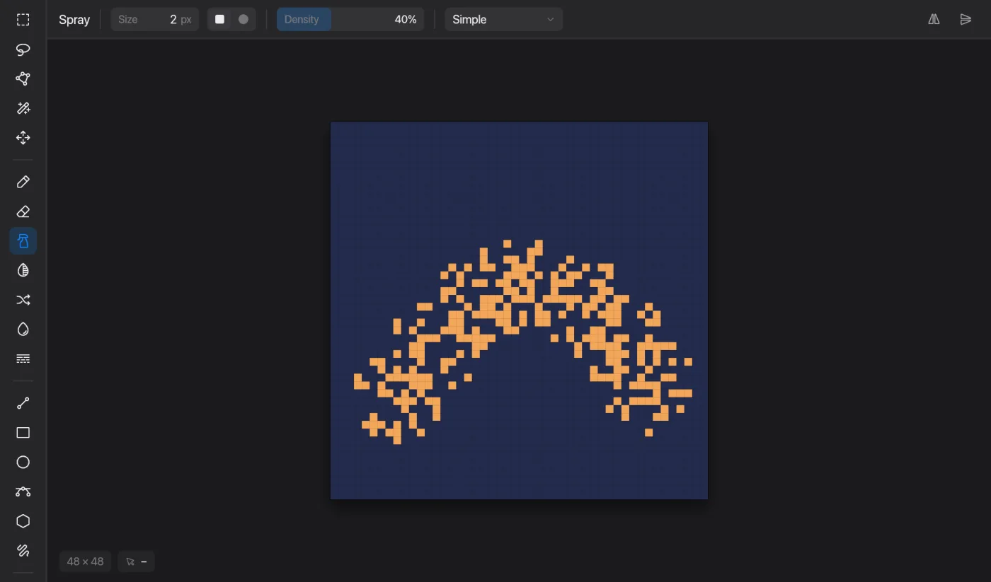 Spray in Pixmith