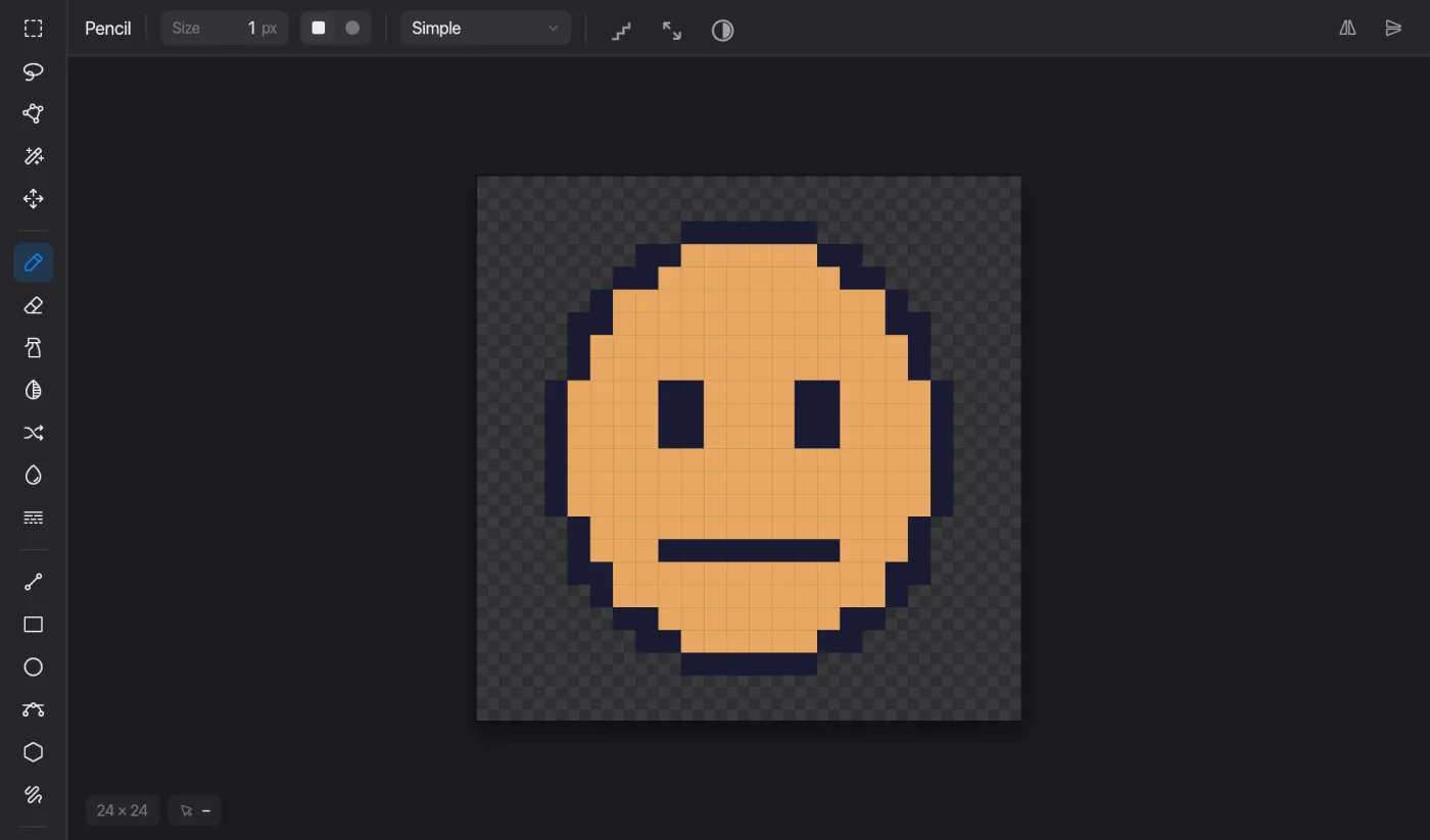 Zoom and view in Pixmith